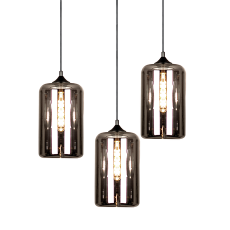 Cruet multi-bulb pendant light