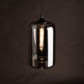 s.luce Cruet mehrflammige Hängeleuchte in modernem, zeitlosem Design mit schwarzem Glas