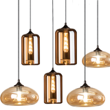 Cruet multi-bulb pendant light