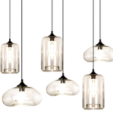 Cruet multi-bulb pendant light