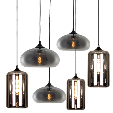 s.luce Cruet multi-flame pendant light