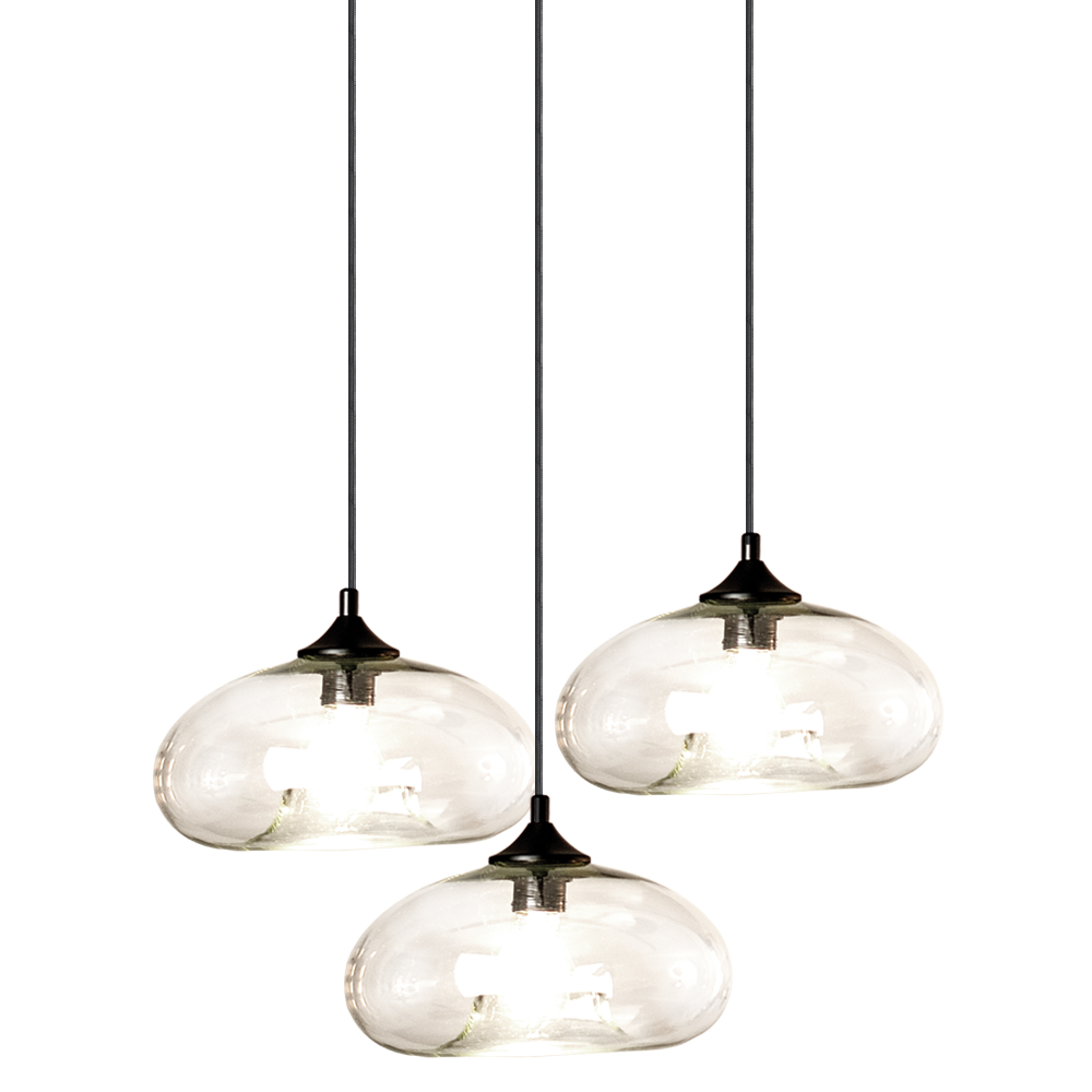 Cruet multi-bulb pendant light