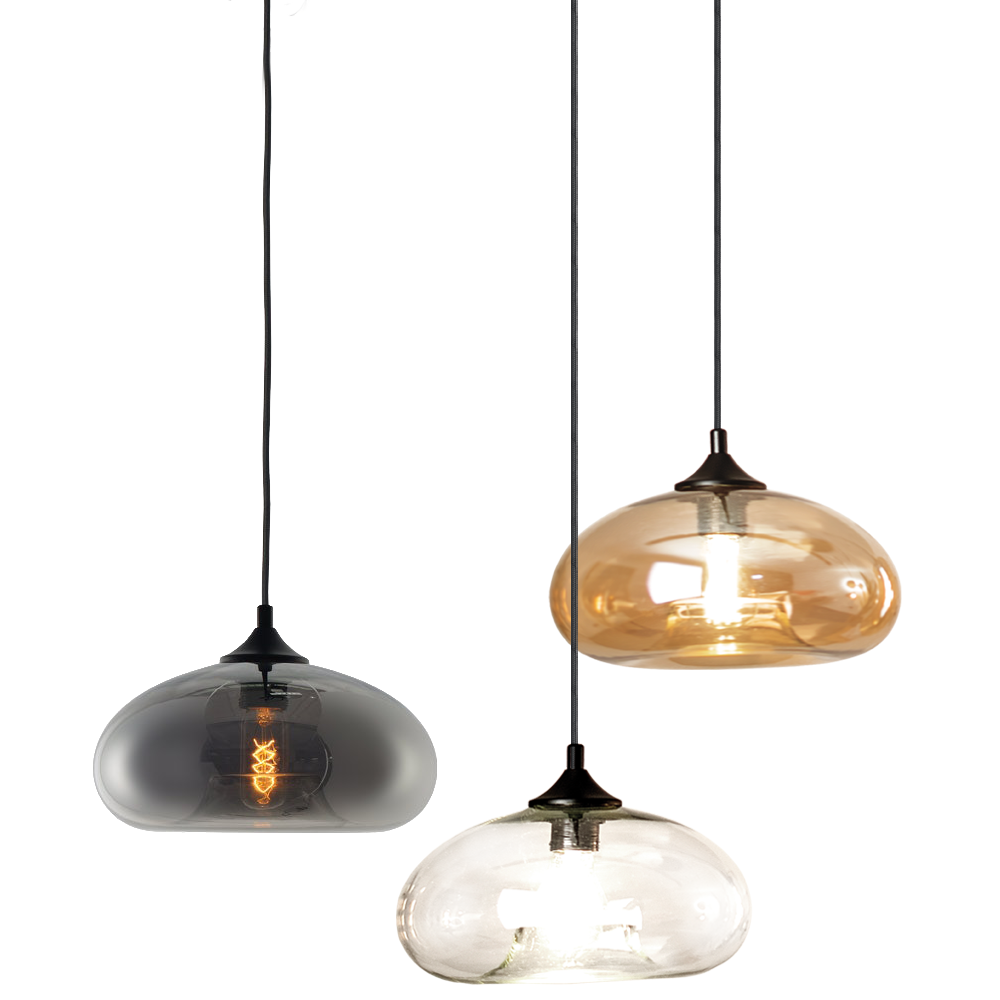 Cruet multi-bulb pendant light