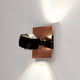 s.luce Beam-vegglampe med dekkplate i moderne design, 12x12 cm, for individuell lysdesign