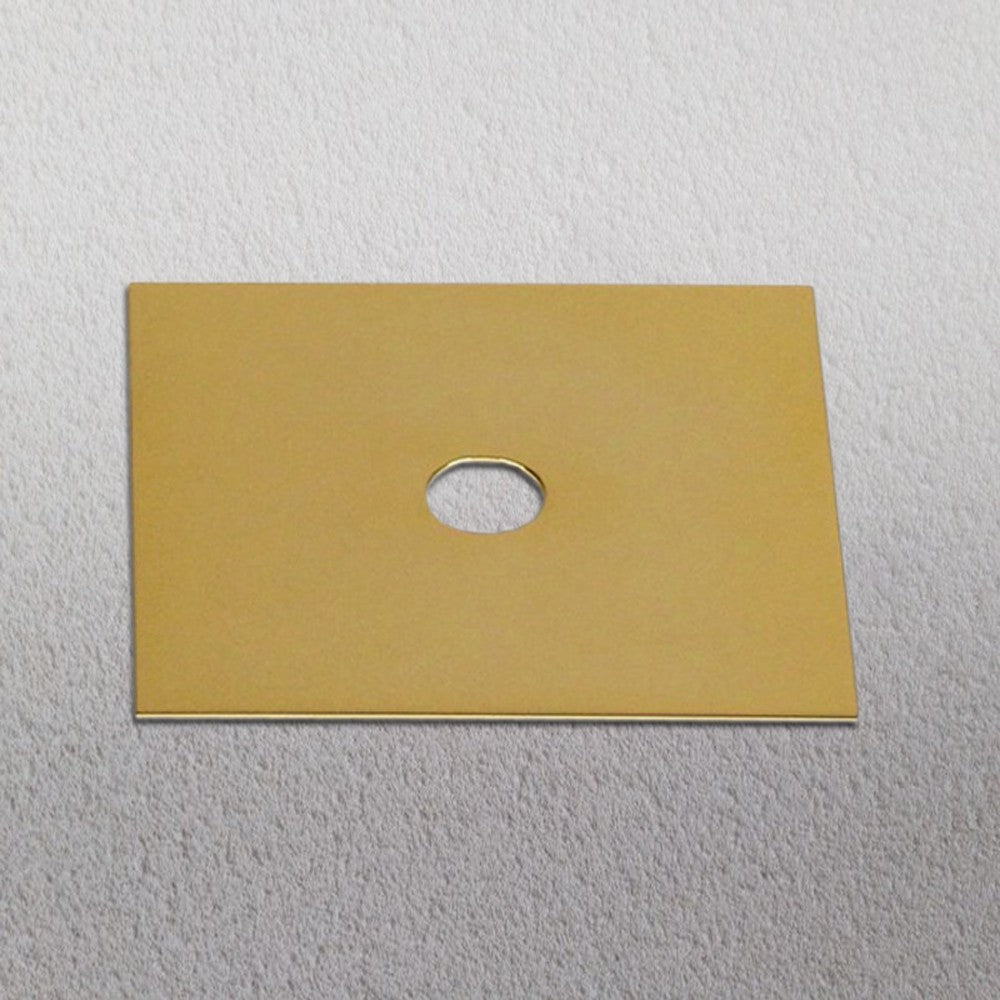 Dekoplatte passend zu Beam 12x12cm  s.luce Gold  