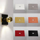 s.luce-dekkplate som passer til Beam 12x12 cm i ulike farger og design for individuell tilpasning.