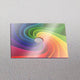 s.luce-dekkplate som passer til Beam 12x12 cm i fargerikt, spiralformet design for individuell lysdesign.
