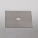 s.luce-dekkplate som passer til Beam 12x12 cm i sølv med sentralt hull.