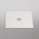 s.luce-dekkplate som passer til Beam 12x12 cm - dekkplate i hvitt med hull, ideell for å individualisere Beam-vegglampen.