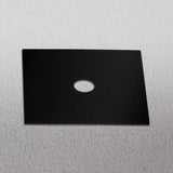 Dekoplatte passend zu Beam 12x12cm  s.luce Schwarz  