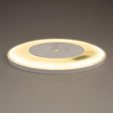 Disk 35cm LED ceiling light warm white