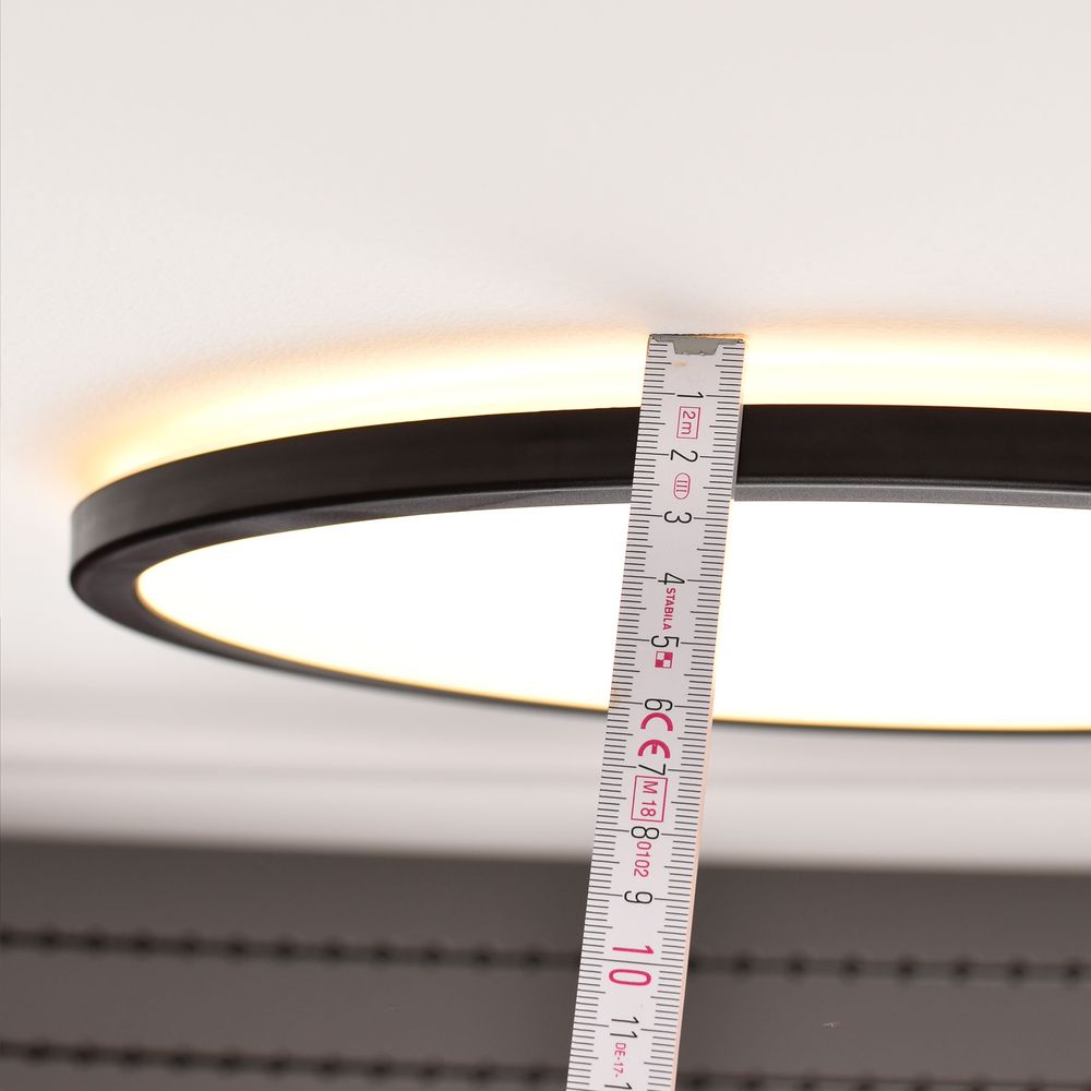 Disk 35cm LED ceiling light warm white