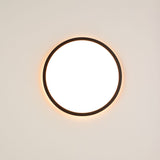 Disk 35cm LED ceiling light warm white