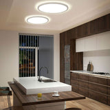 Disk 35cm LED ceiling light warm white