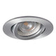 s.luce Reflektor wpuszczany GU10 True obrotowy 230V matowe aluminium