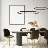 Hexa Ø 100cm LED pendant light direct or indirect