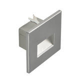 LED-Wandeinbauleuchte Box 60lm  s.luce Aluminium  