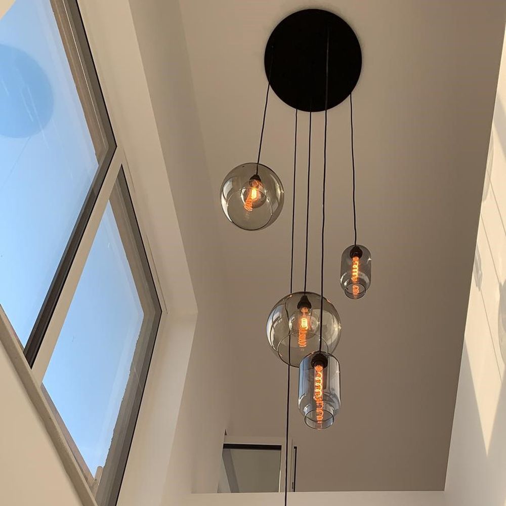 s.luce Modular 80 XL Múltiple lámpara colgante dosel