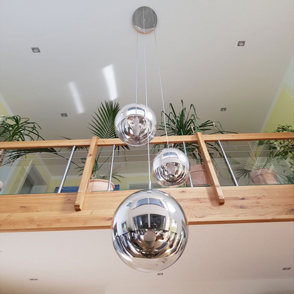 Modular hanging light canopy with 3 or 5 lights