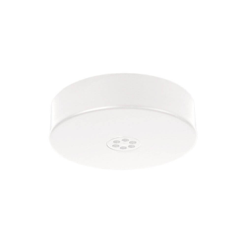 s.luce Baldachin multiple modulaire 1-6 sorties Ø 15 cm sur fond blanc.
