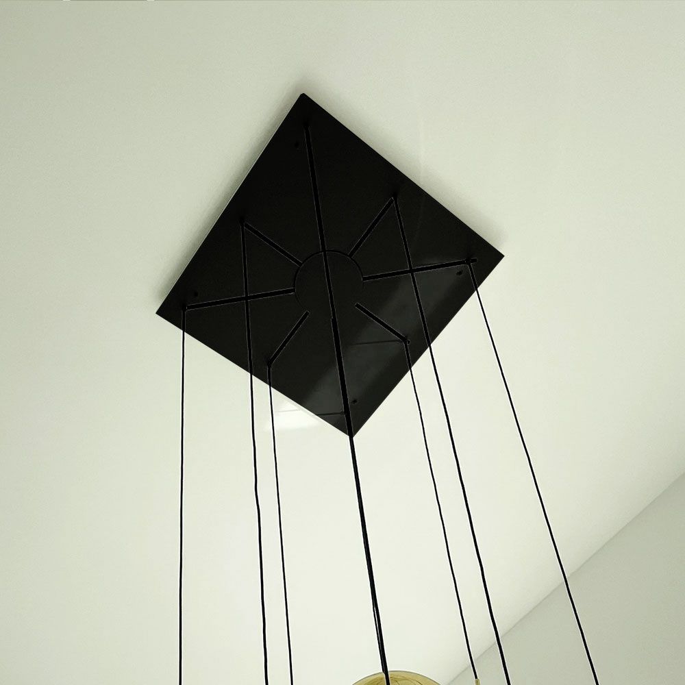 s.luce Modular 80 XL Múltiple lámpara colgante dosel