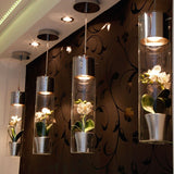 s.luce MyLight taklampa med displaycylinder 40cm