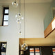 s.luce Orb XL lampe de galerie à 8 flammes avec baldaquin Modular