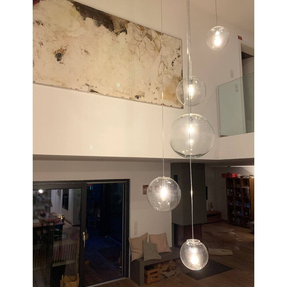 s.luce Orb galerijverlichting 3- of 5-lichts modulaire luifel