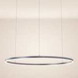 LED Ring Pendellampe Ø 100cm  s.luce Aluminium  