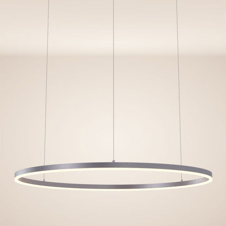 s.luce LED-pendellampa med ring Ø 100 cm