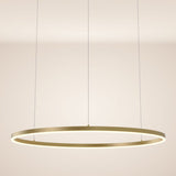 LED Ring Pendellampe Ø 100cm  s.luce Gold  