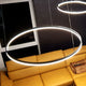 s.luce LED Ring Hängeleuchte Ø 120cm