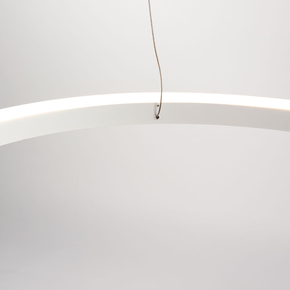 LED ring hanging light Ø 120cm