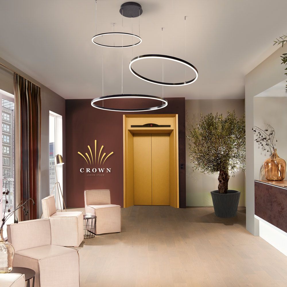s.luce LED ring pendant light Ø 150cm