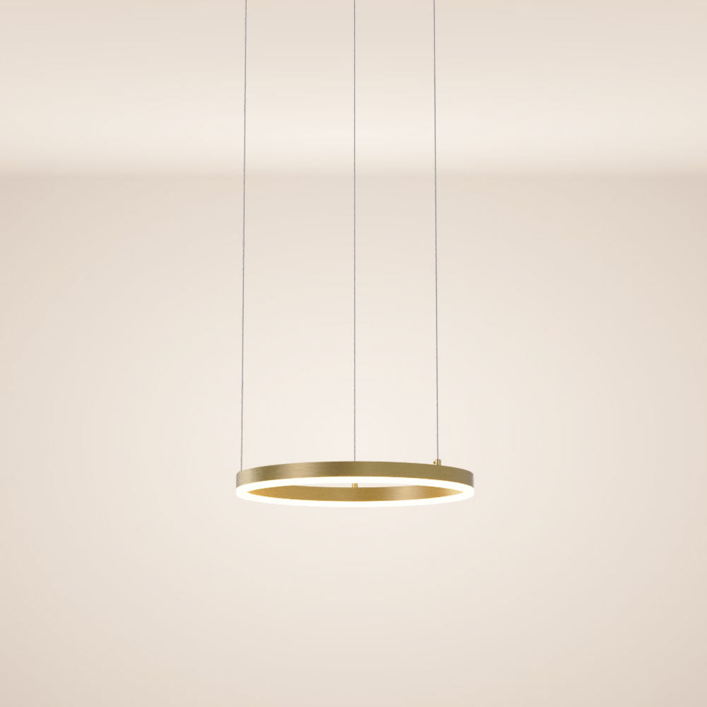 LED ring pendant light Ø 40cm