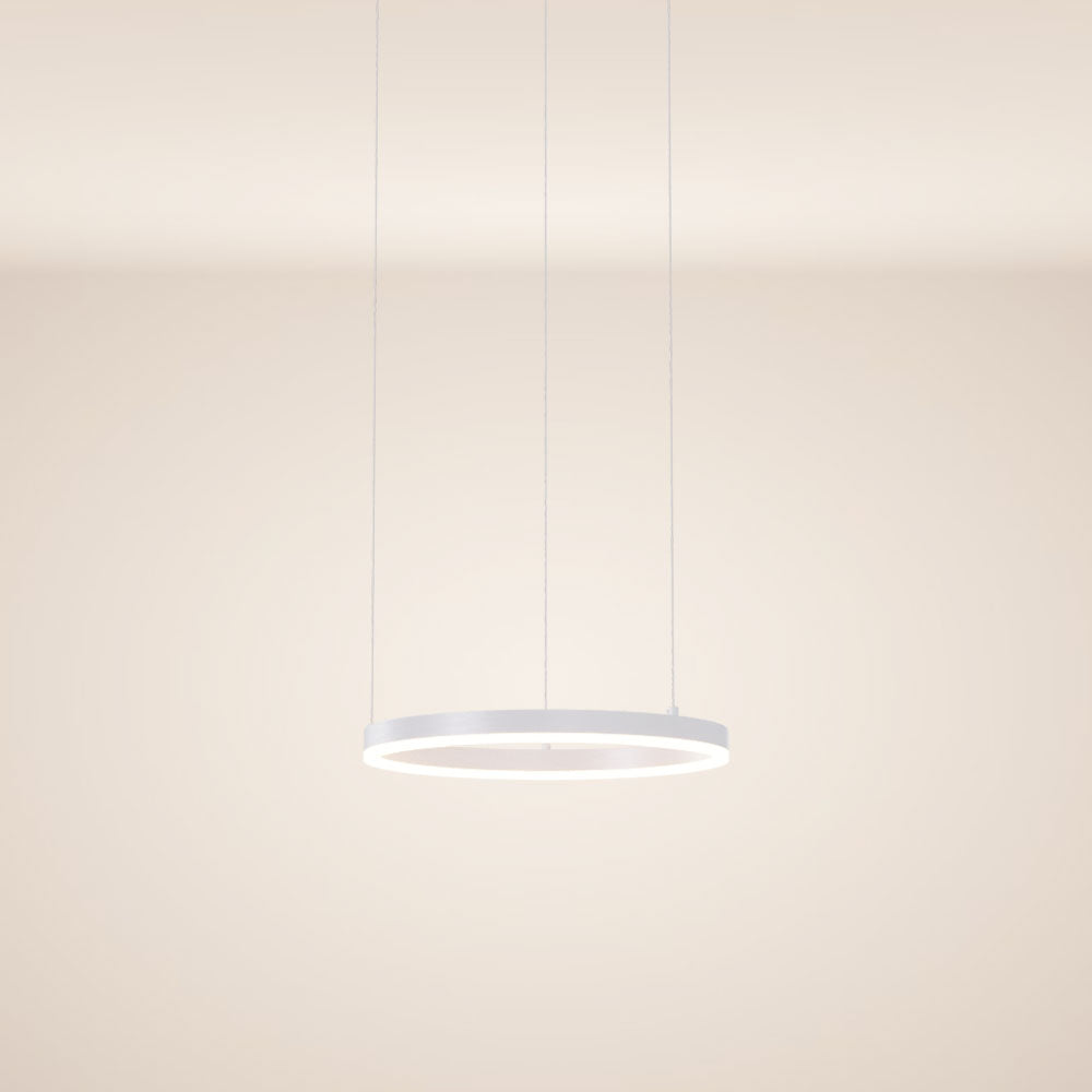 LED ring pendant light Ø 40cm