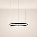 s.luce LED Ring Hängeleuchte Ø 60 cm in modernem Design mit direkter und indirekter Abstrahlung