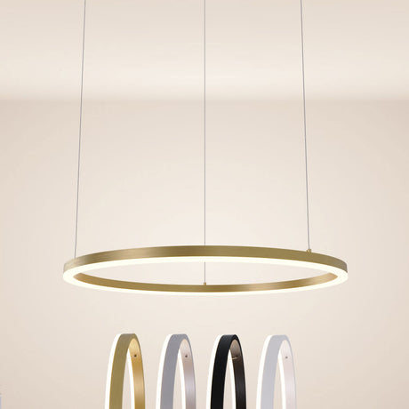 LED Ring Hängelampe Ø 80cm  s.luce   