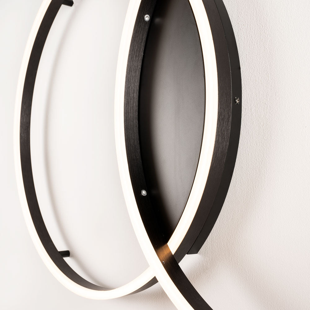 s.luce Ring LED plafondlamp 2-lichts