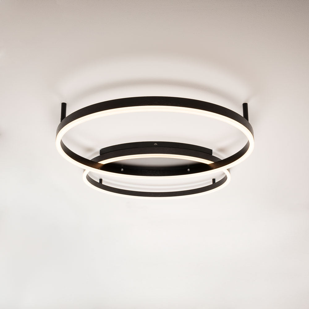 s.luce Ring LED loftslampe 2-lys