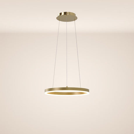 s.luce Ring Hängeleuchte Direkt  s.luce 250cm Gold 40cm