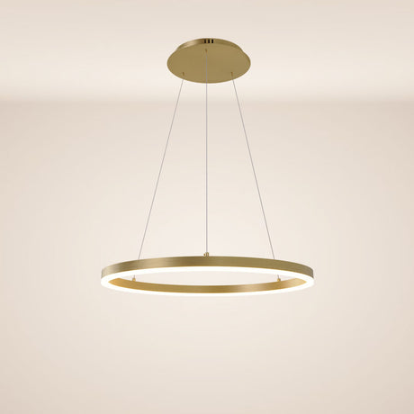 s.luce Ring Hängeleuchte Direkt  s.luce 250cm Gold 60cm