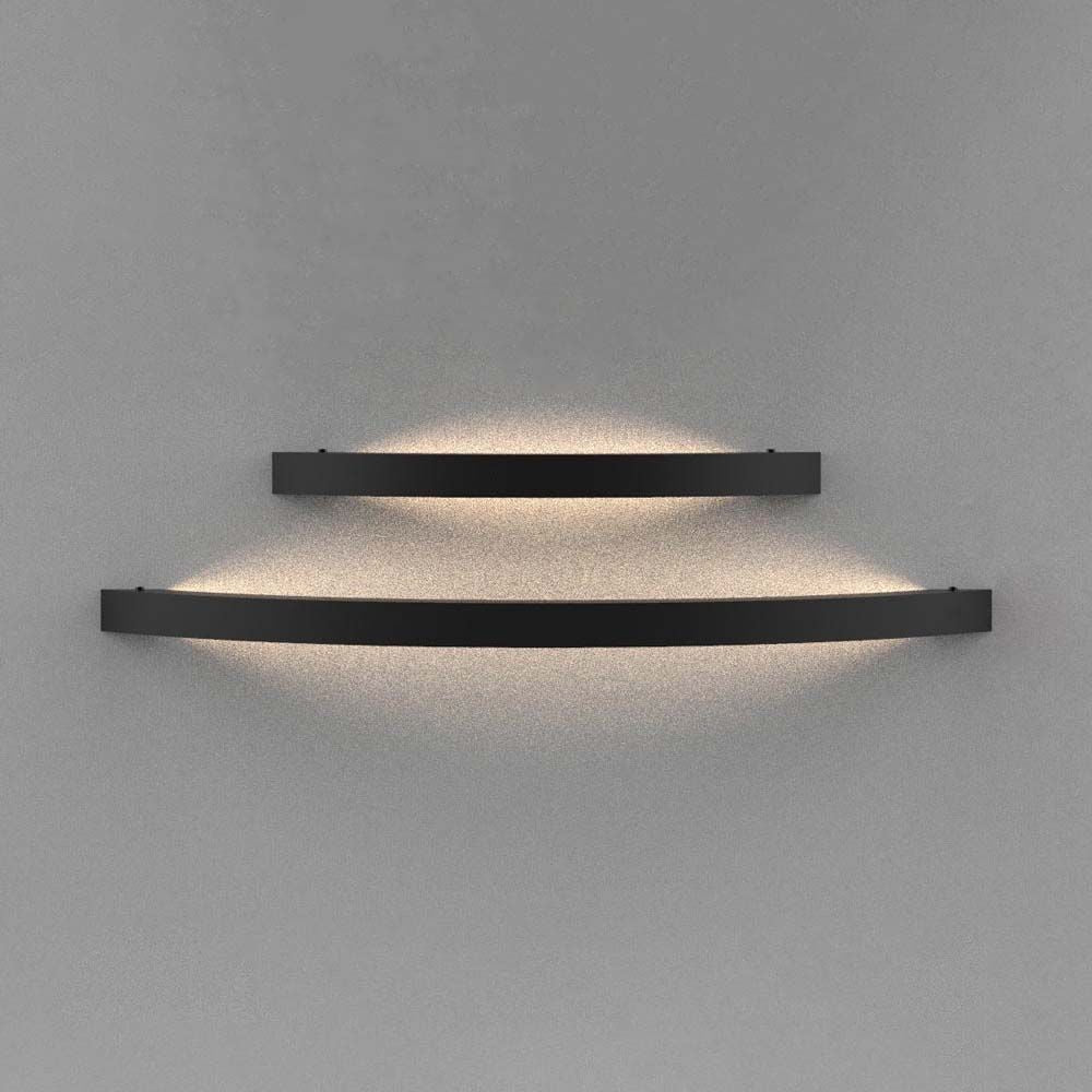 S.Luce Anello L Lampada a parete LED indiretta 66 cm