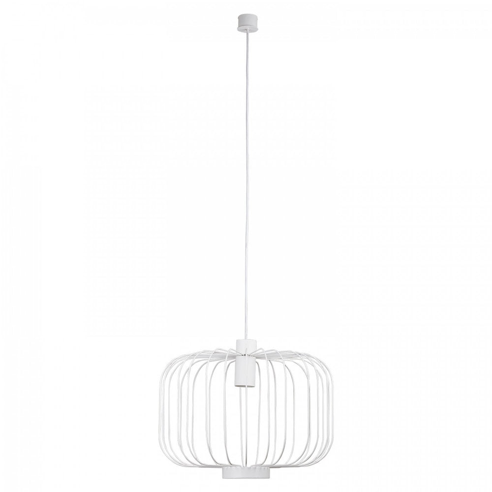 Rooms L direct &amp; indirect grid hanging light Ø 48cm