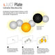 s.luce Cloud indirekte LED Wandlampe & Deckenleuchte