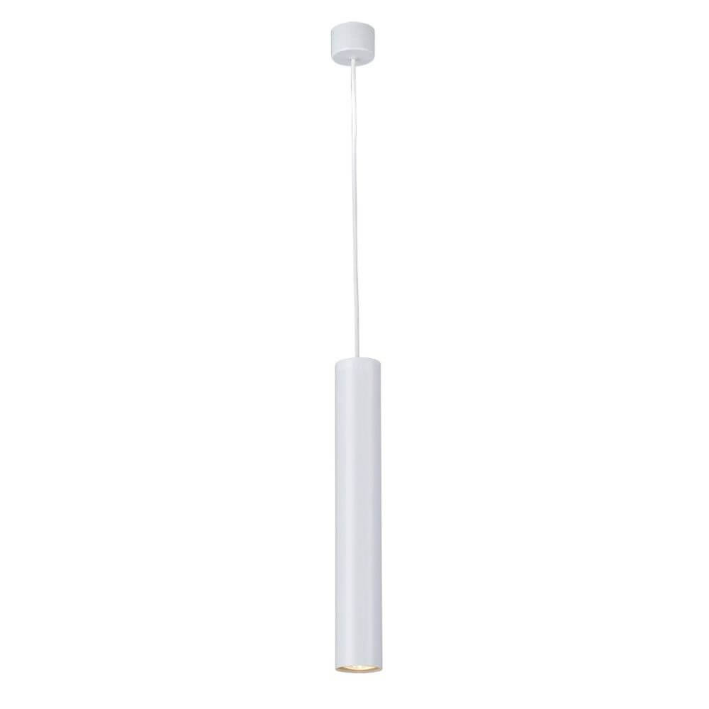 s.luce Lampada a sospensione moderna Crutch forma cilindrica in design minimalista con cavo regolabile in altezza.