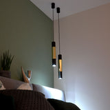 Crutch hanging lamp cylindrical shape