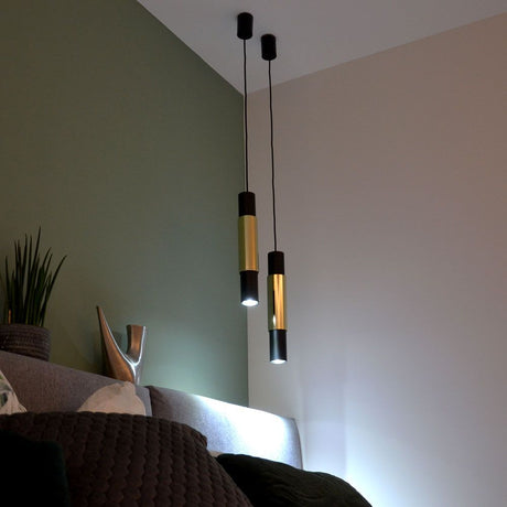 s.luce Lampa wisząca w kształcie walca