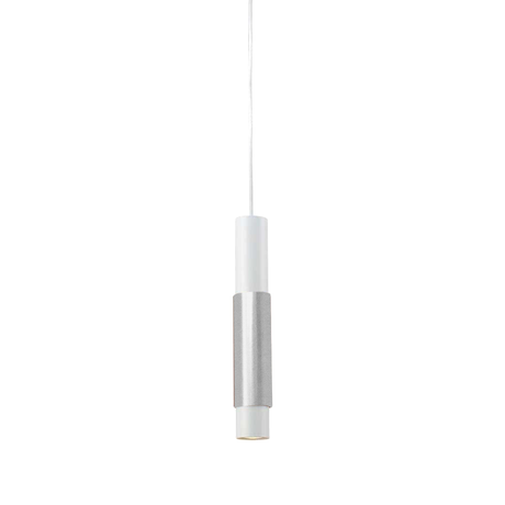 s.luce Lampa wisząca Crutch z ozdobnym cylindrem