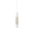 s.luce Hängelampe Crutch mit Deko Zylinder in modernem Design, ideal für Essbereiche und Shops.